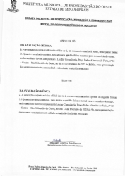 Errata do Edital de Convocação  Nomeação e Posse 020/2025 - Edital de Concurso Público N° 001/2023