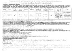 Edital 01/2025 - Convocação de Especialista em Educação (Em Substituição)