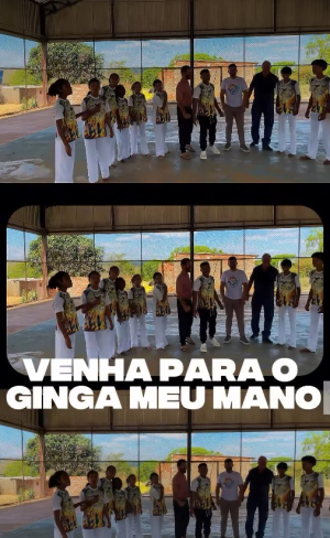 Evento “Ginga Meu Mano” reúne atletas em celebração da capoeira em São Sebastião do Oeste