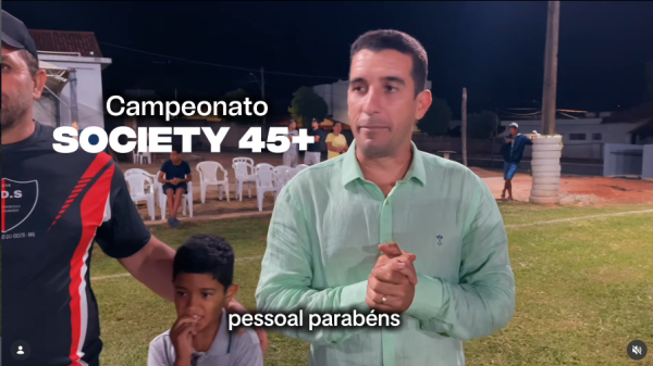 Parabéns à equipe campeã e a todas as equipes que participaram do Campeonato Veterano 45+