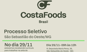Processo Seletivo - Costa Foods Brasil - São Sebastião do Oeste