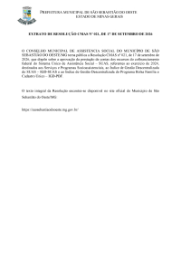 Extrato de Resolução CMAS nº 021, de 17 de setembro de 2026