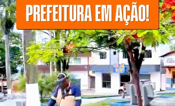 Cidade bem cuidada e preparada para o Dia de Finados