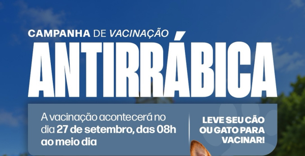 Campanha de Vacinação Antirrábica