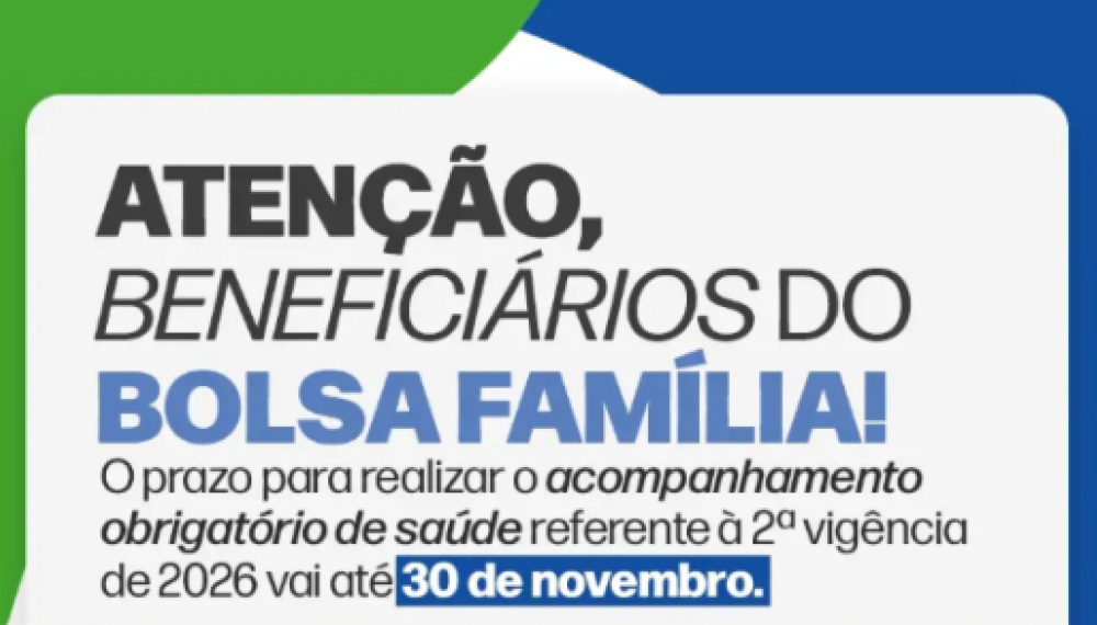 Atenção, beneficiários do Bolsa Família