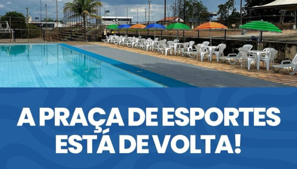 Atenção. A Praça de Esportes está de volta