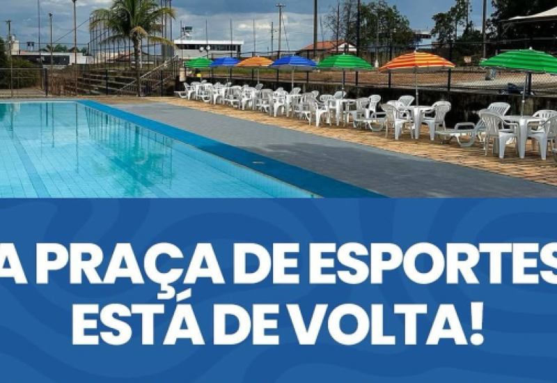 Atenção. A Praça de Esportes está de volta