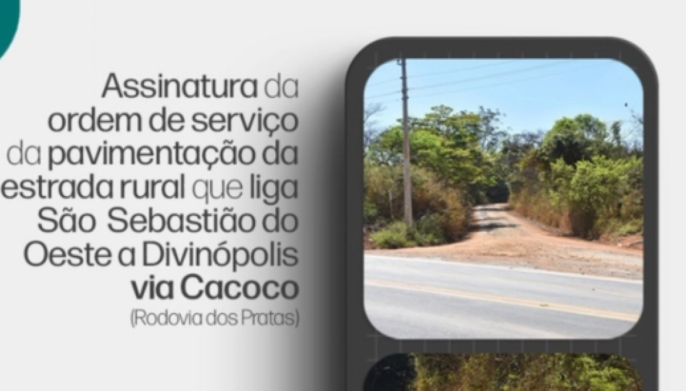 Início da Maio Obra Pública de São Sebastião do Oeste