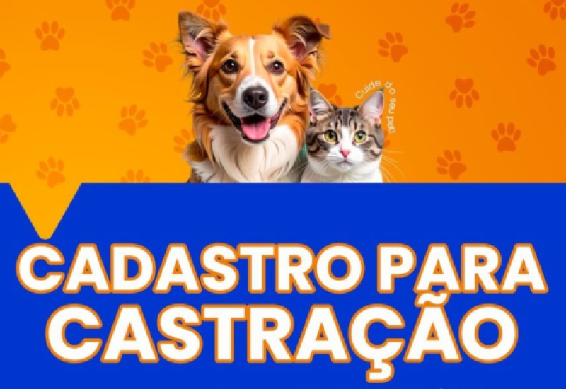 Cadastro para Castração Gratuita