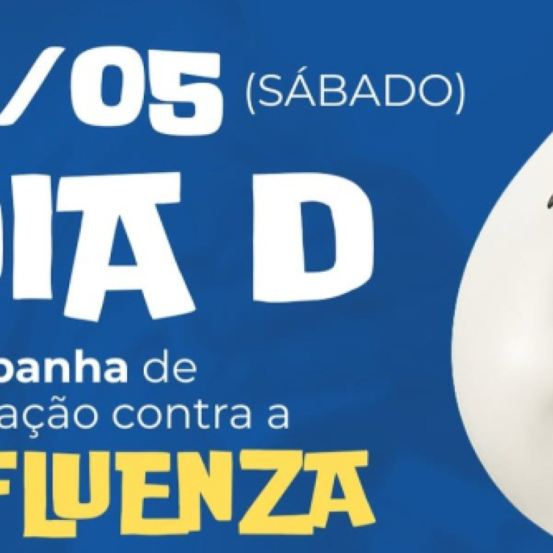 Sábado é Dia D contra a Influenza