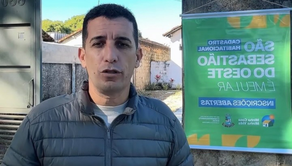 Cadastro Habitacional São Sebastião do Oeste é meu Lar