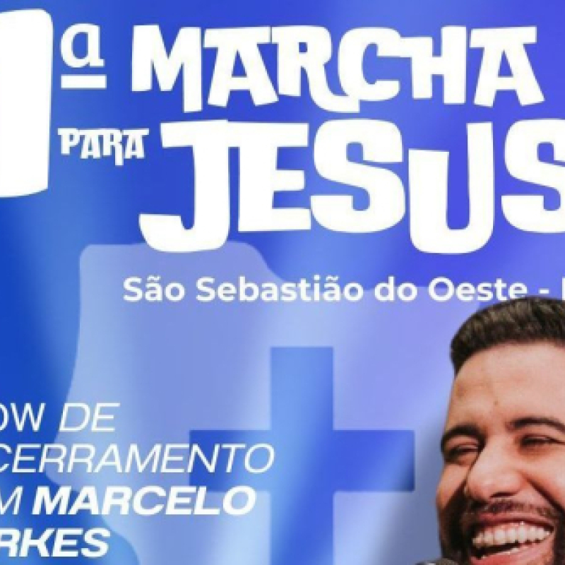 SÃO SEBASTIÃO DO OESTE PROMOVE 1ª MARCHA PARA...