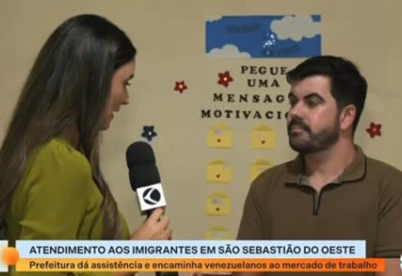 Participação ao vivo no Integração Notícia,...